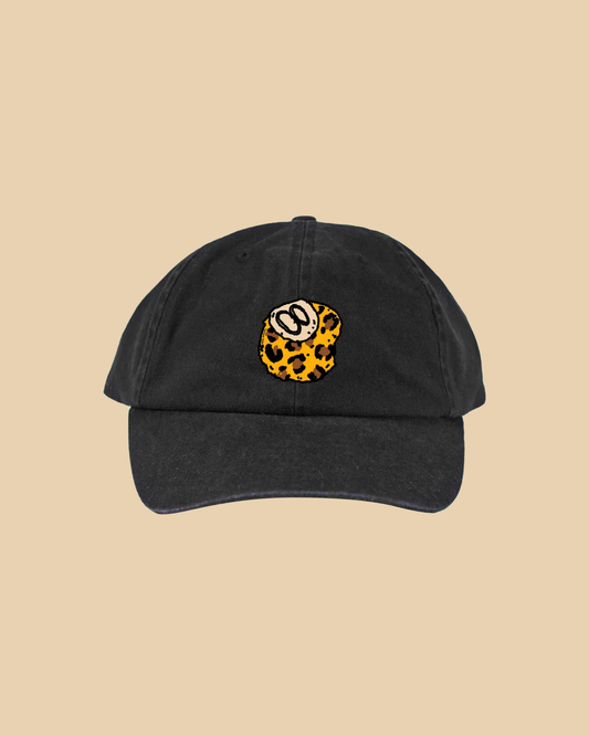 Leopard Print 8 Ball Cap