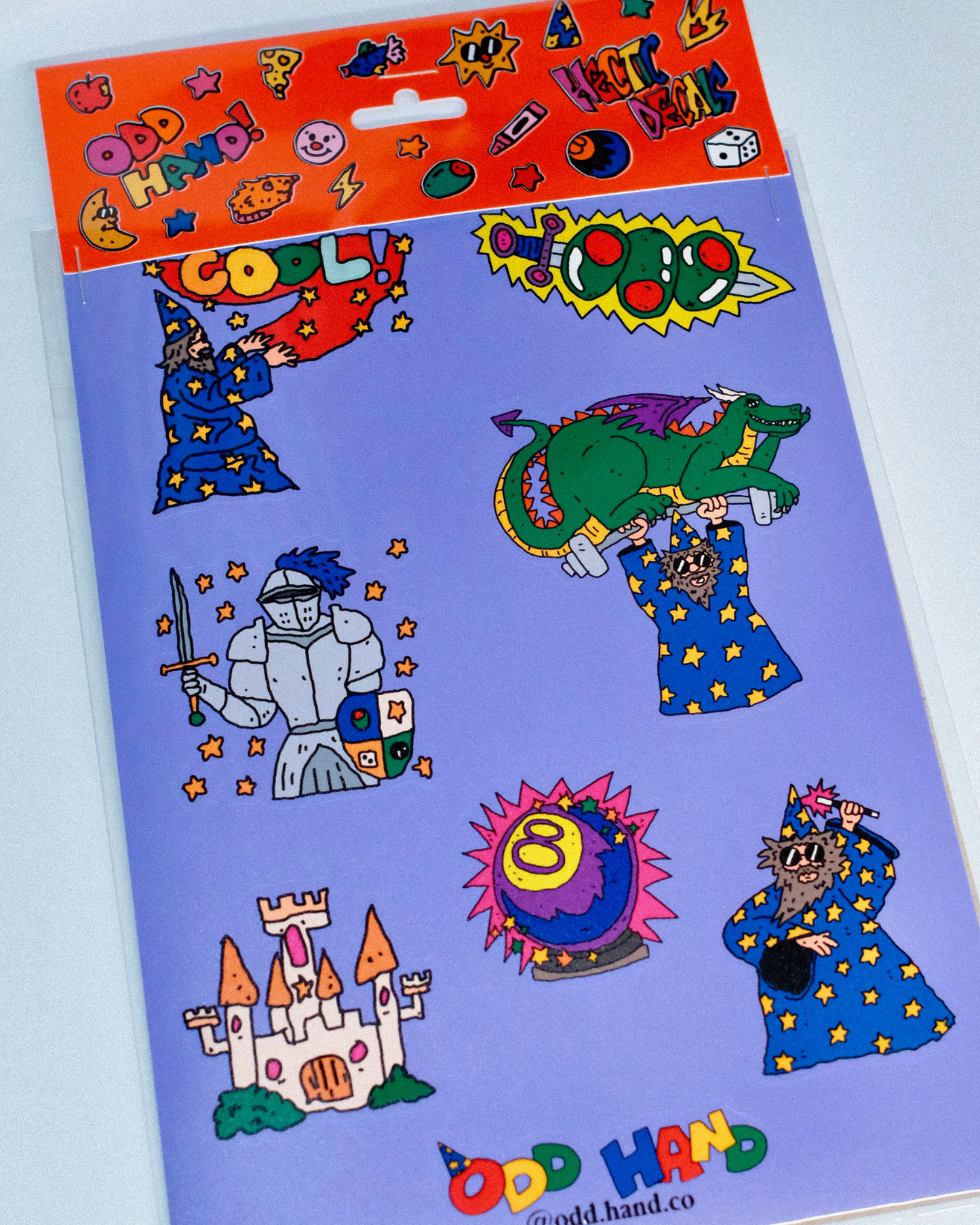 Wizard Sticker Sheet