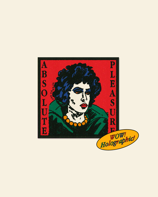 Absolute Pleasure Holographic Sticker