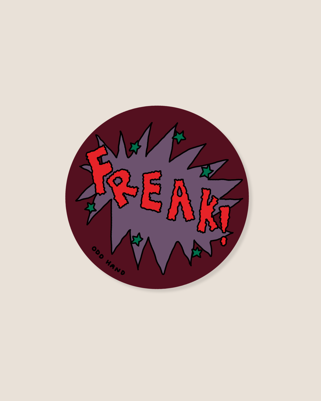 Freak! Sticker