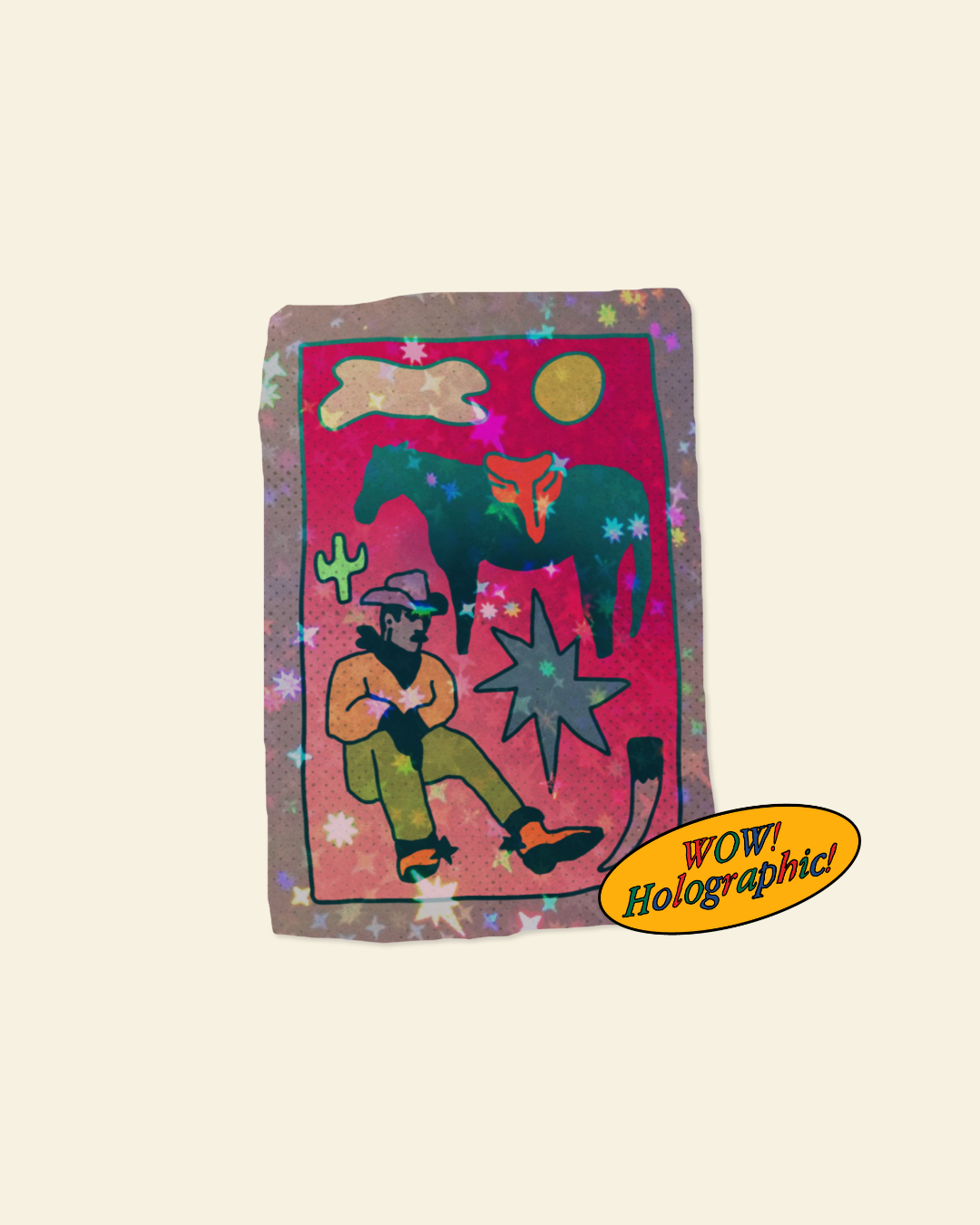 Cowboy Sticker Pack (7 Stickers)