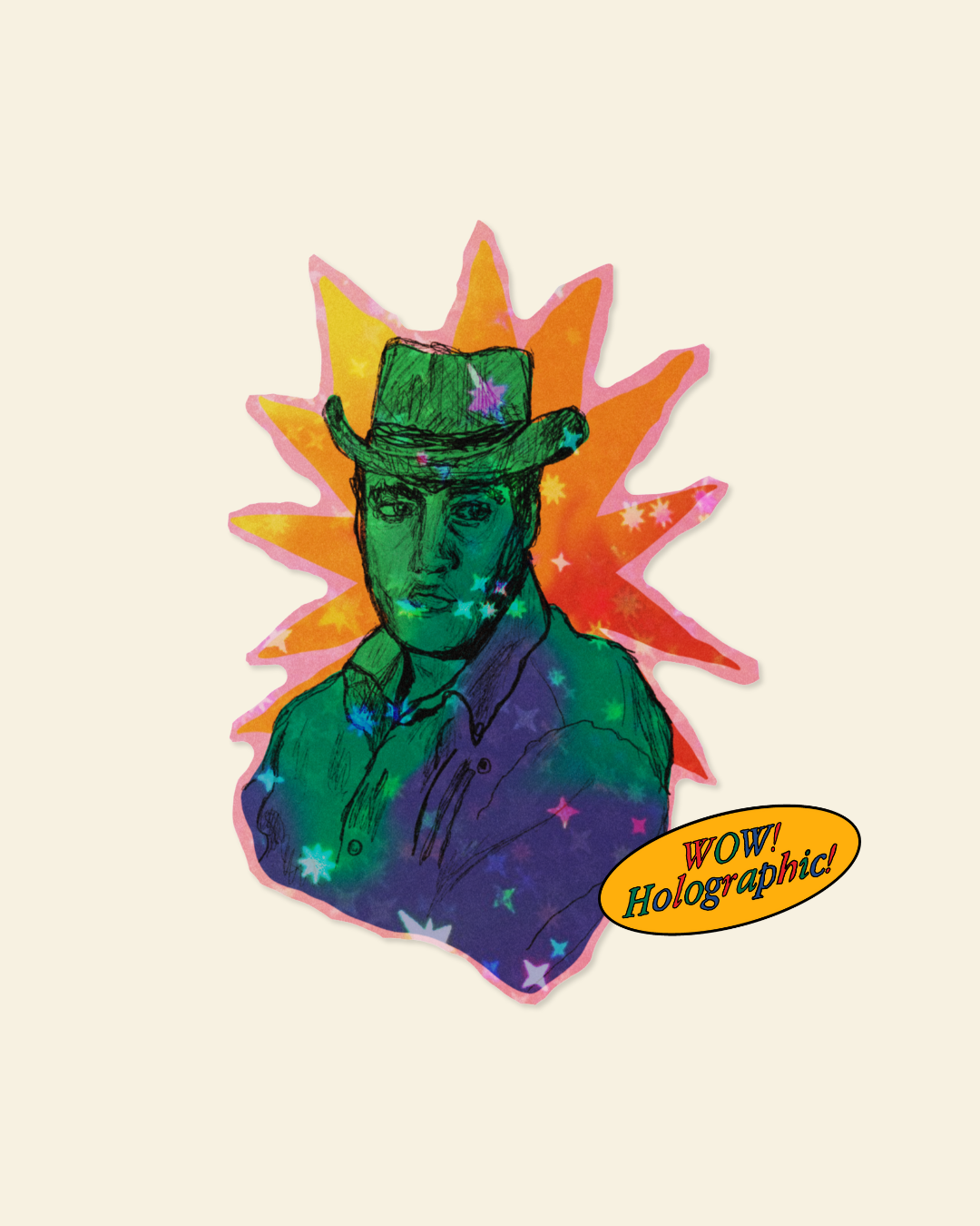 Cowboy Sticker Pack (7 Stickers)