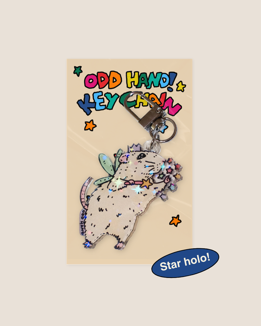 Fairy Mouse Keychain
