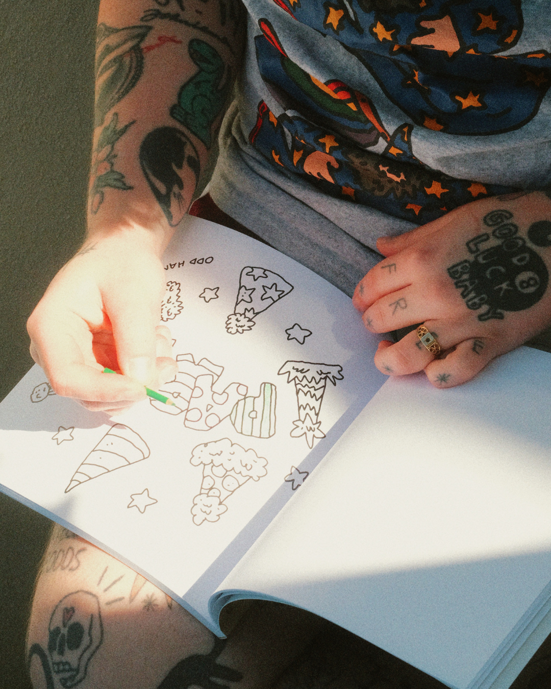 PRE-ORDER: Odd Hand's Colouring Book: Volume 1