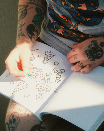 Odd Hand's Colouring Book: Volume 1