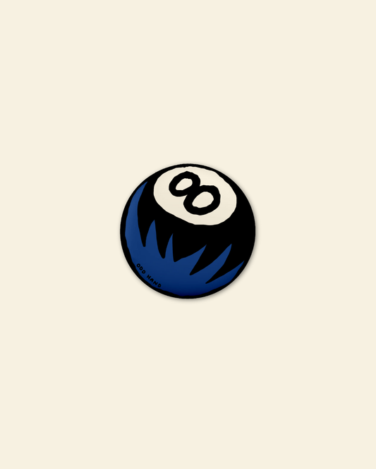 8 Ball Badge