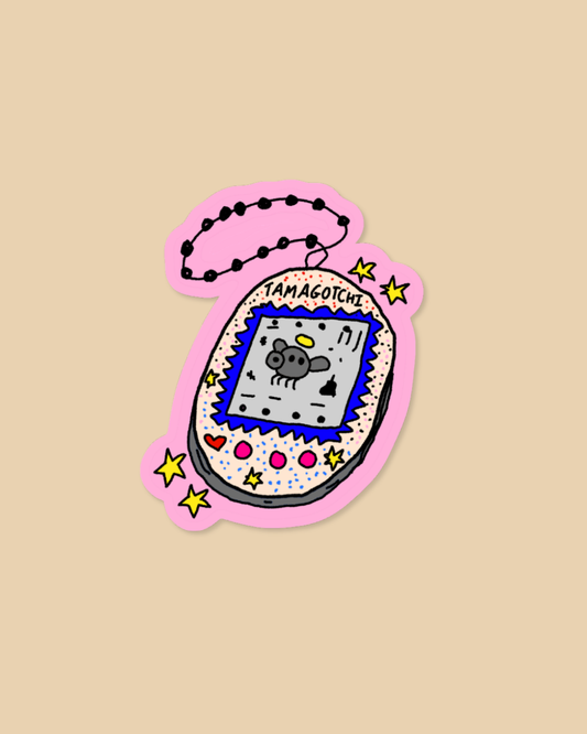 Bob the Tamagotchi Sticker (By Rat Baby)