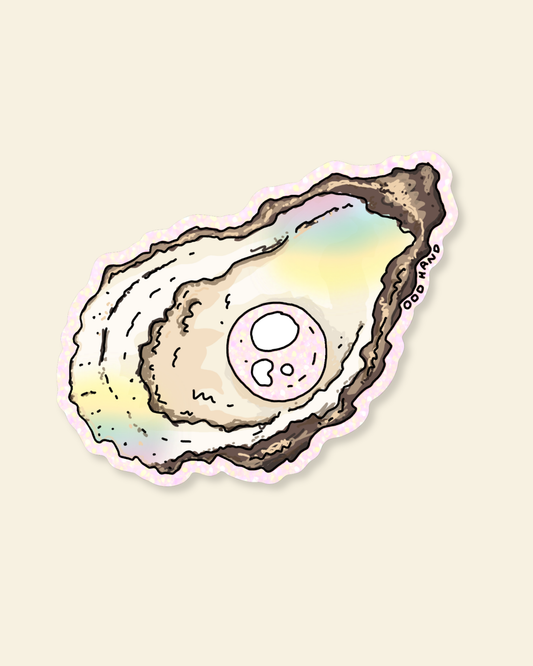 Pastel Pearl Holographic Sticker