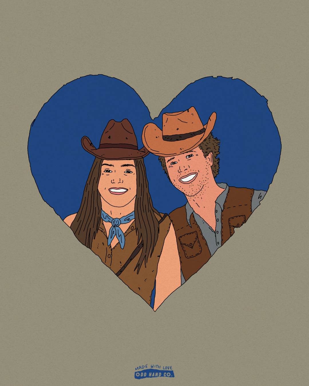 Cowboys-in-a-Heart Portrait