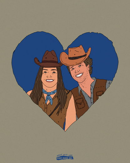 Cowboys-in-a-Heart Portrait