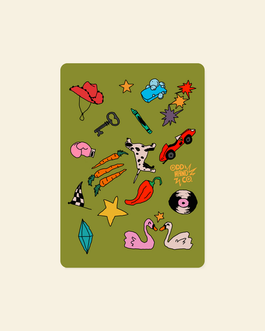 Odd Selection 1 Postcard