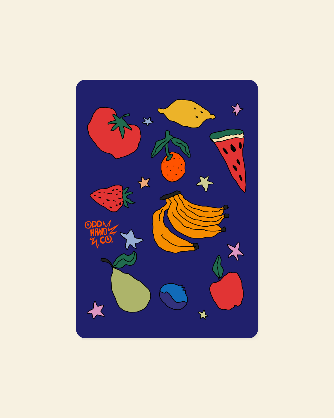 She's Fruity Postcard