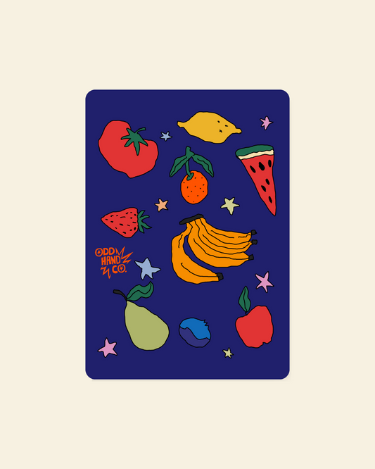 She's Fruity Postcard