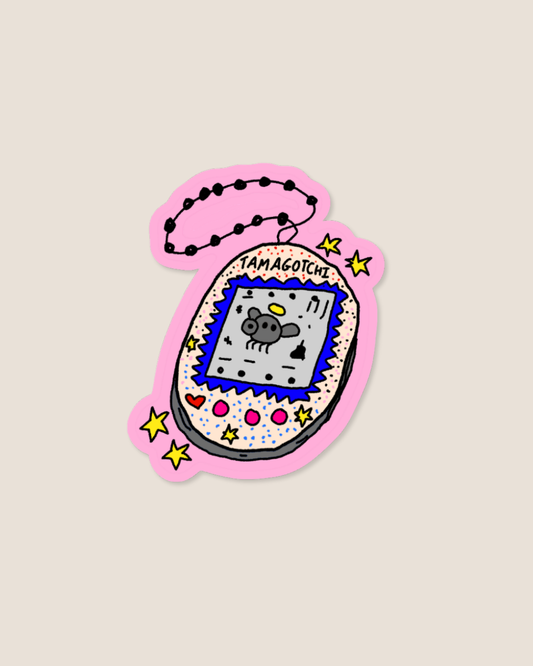 Bob the Tamagotchi Sticker (By Rat Baby)