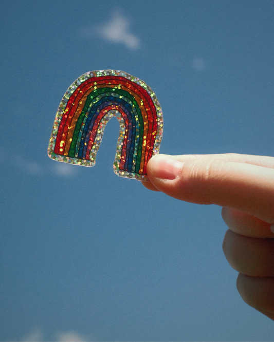 Rainbow Holographic Sticker