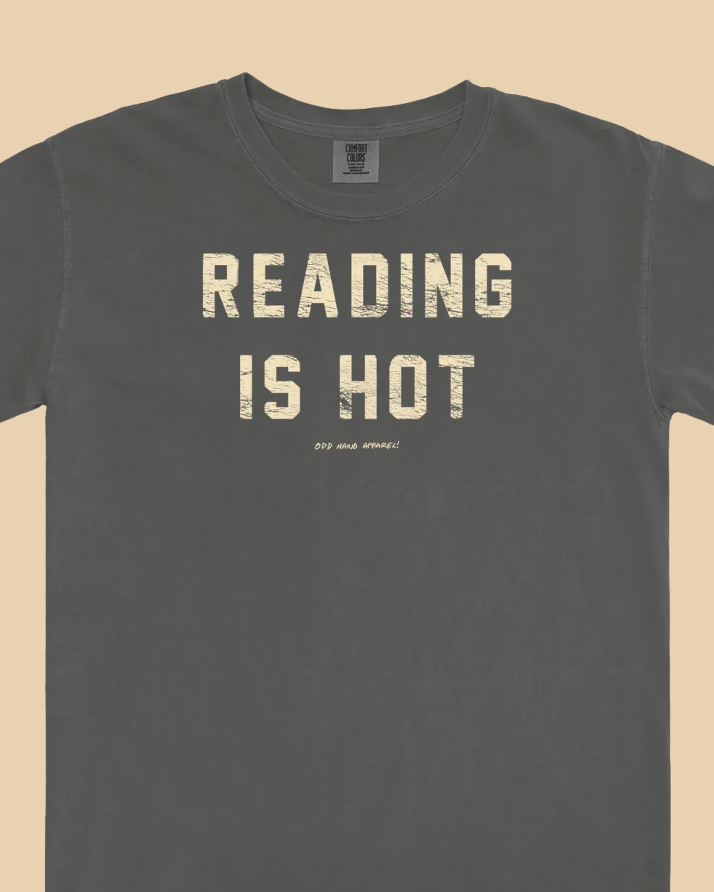 Reading Is Hot Vintage Heavyweight T-Shirt