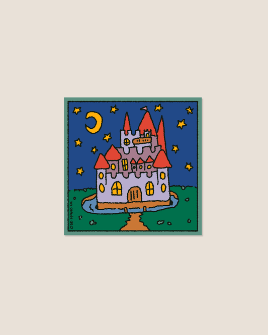 Castle Square Sticker