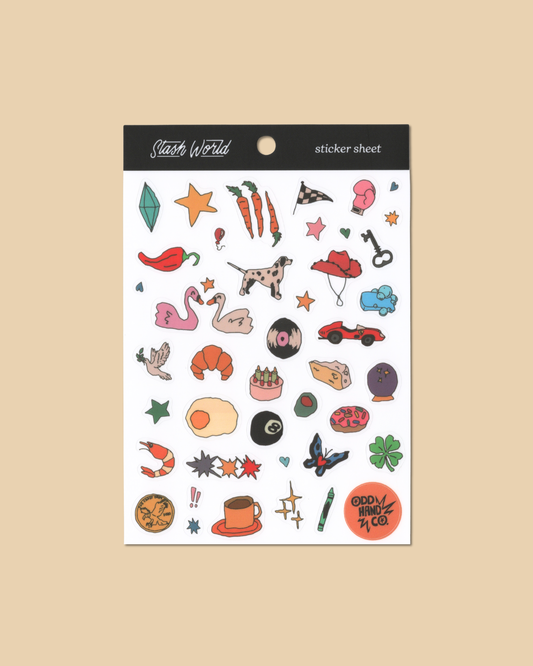 Odd Selection Sticker Sheet
