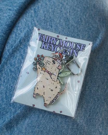 Fairy Mouse Keychain