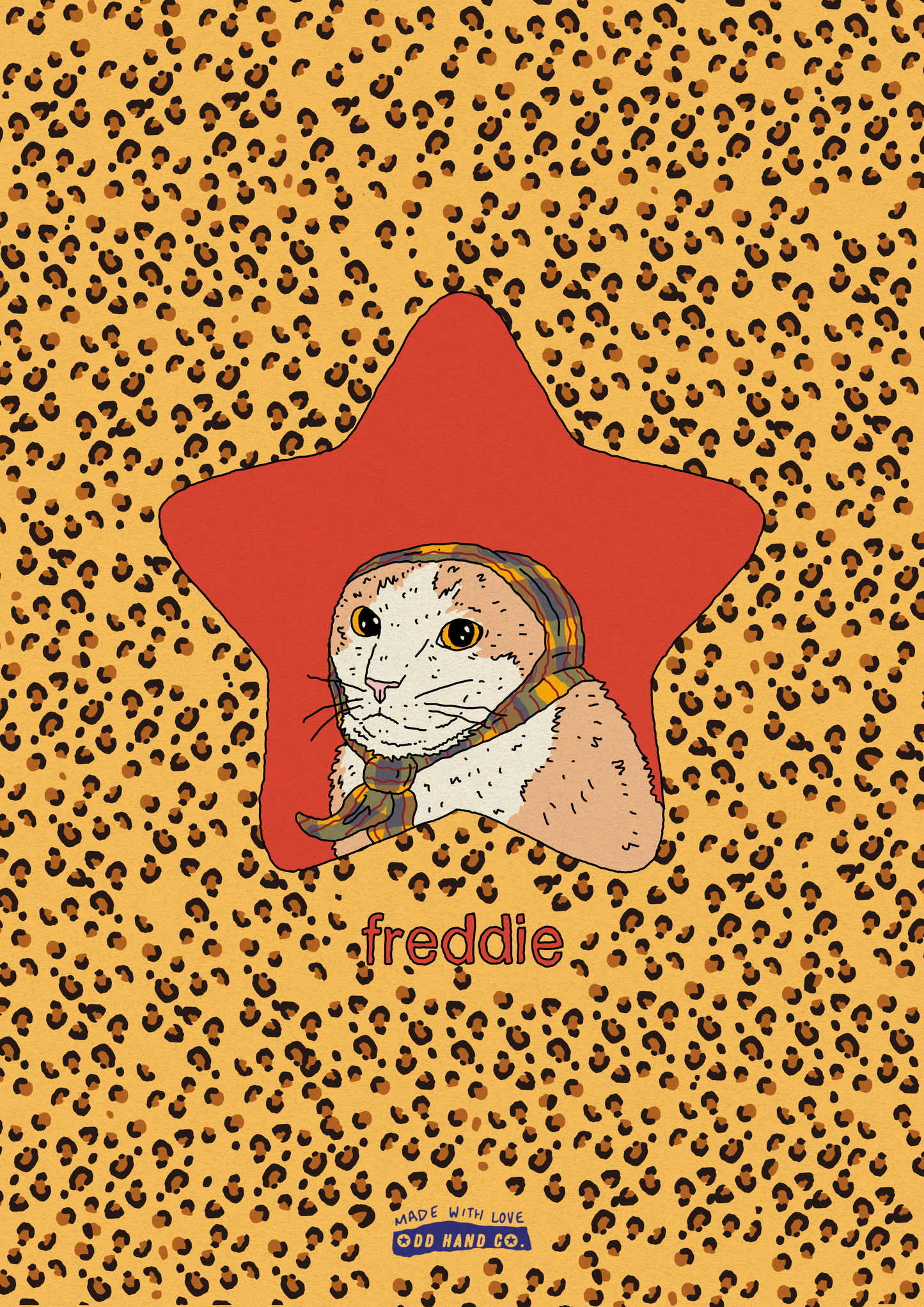 Custom Pet Star Portrait (40% Off Intro Discount!)