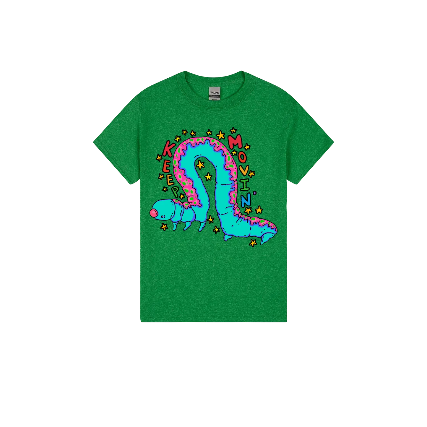 Antique Irish Green front flat lay