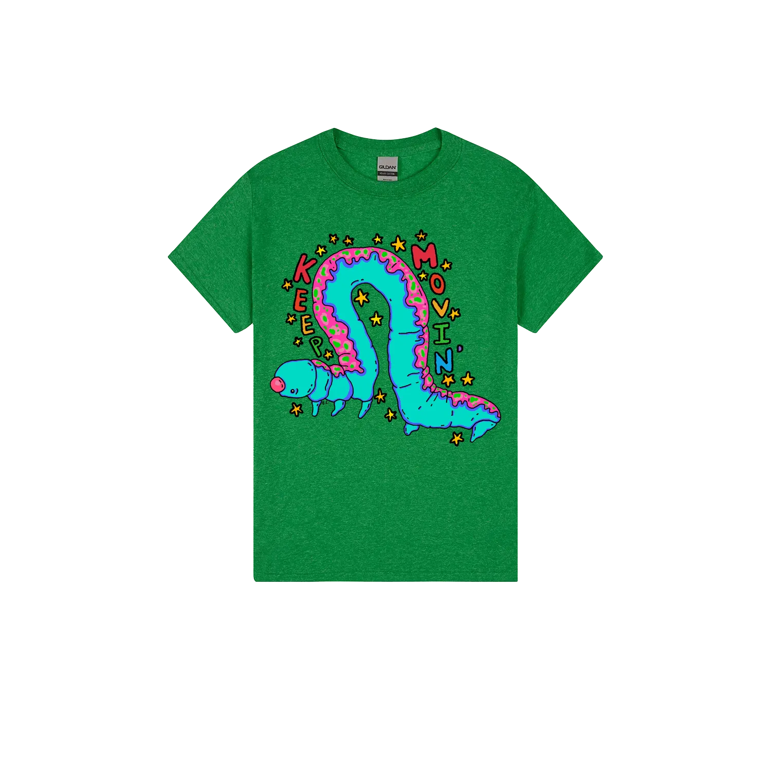 Antique Irish Green front flat lay