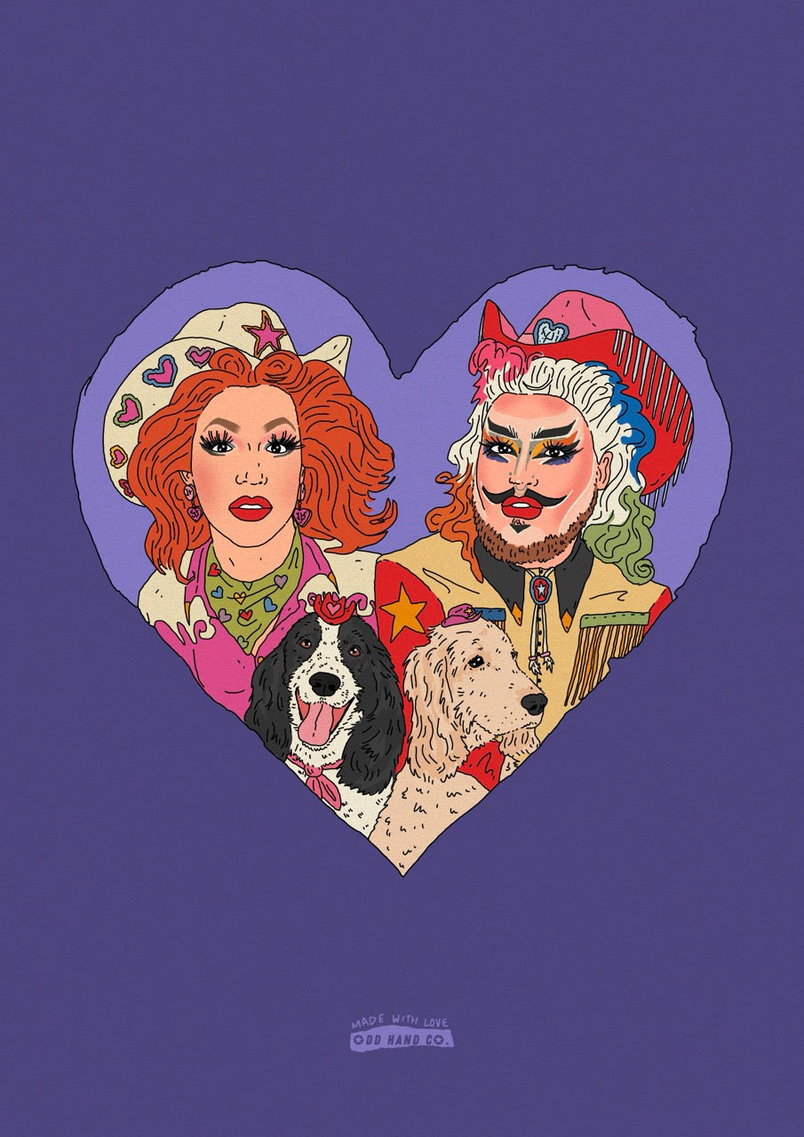 Cowboys-in-a-Heart Portrait