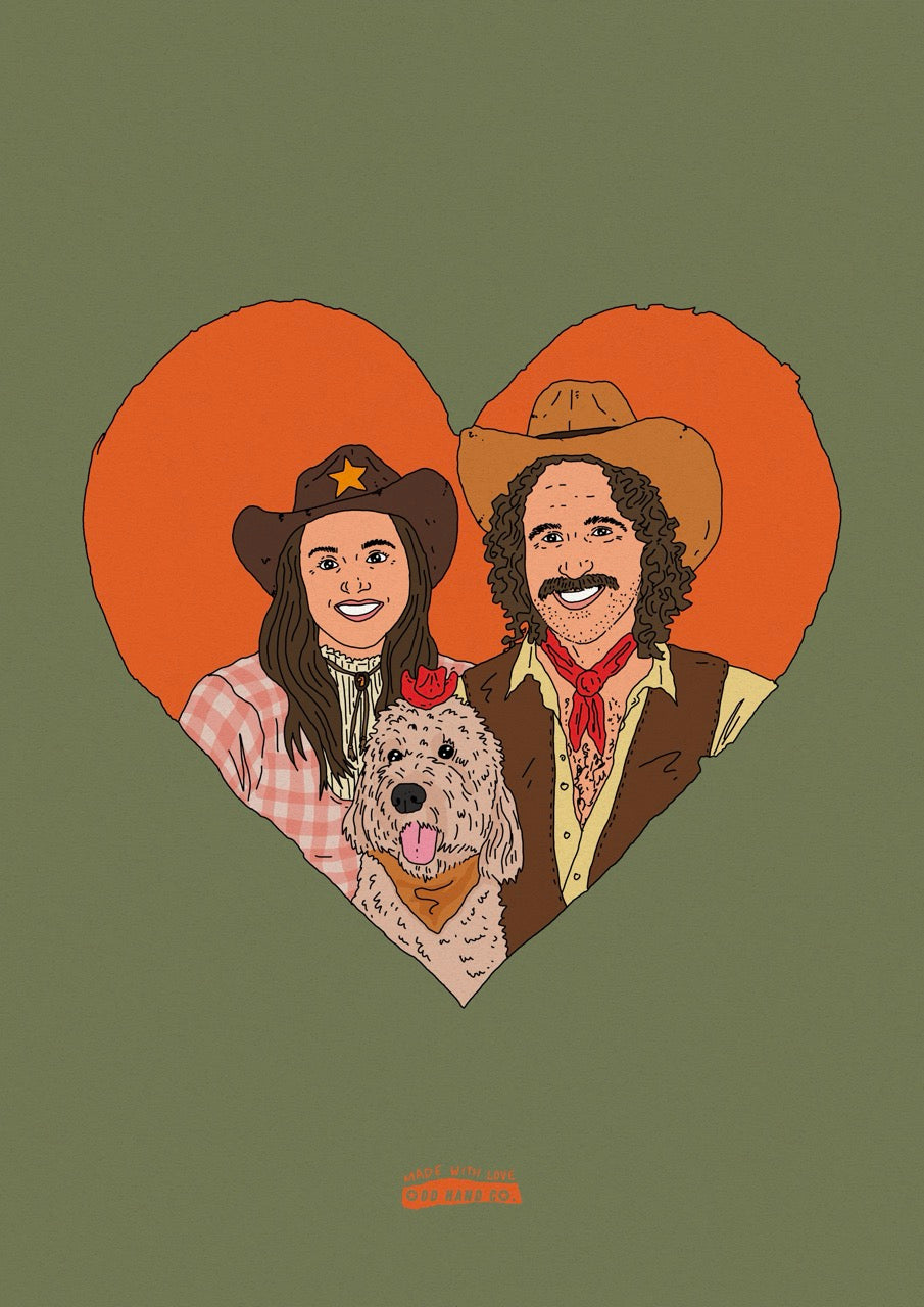 Cowboys-in-a-Heart Portrait