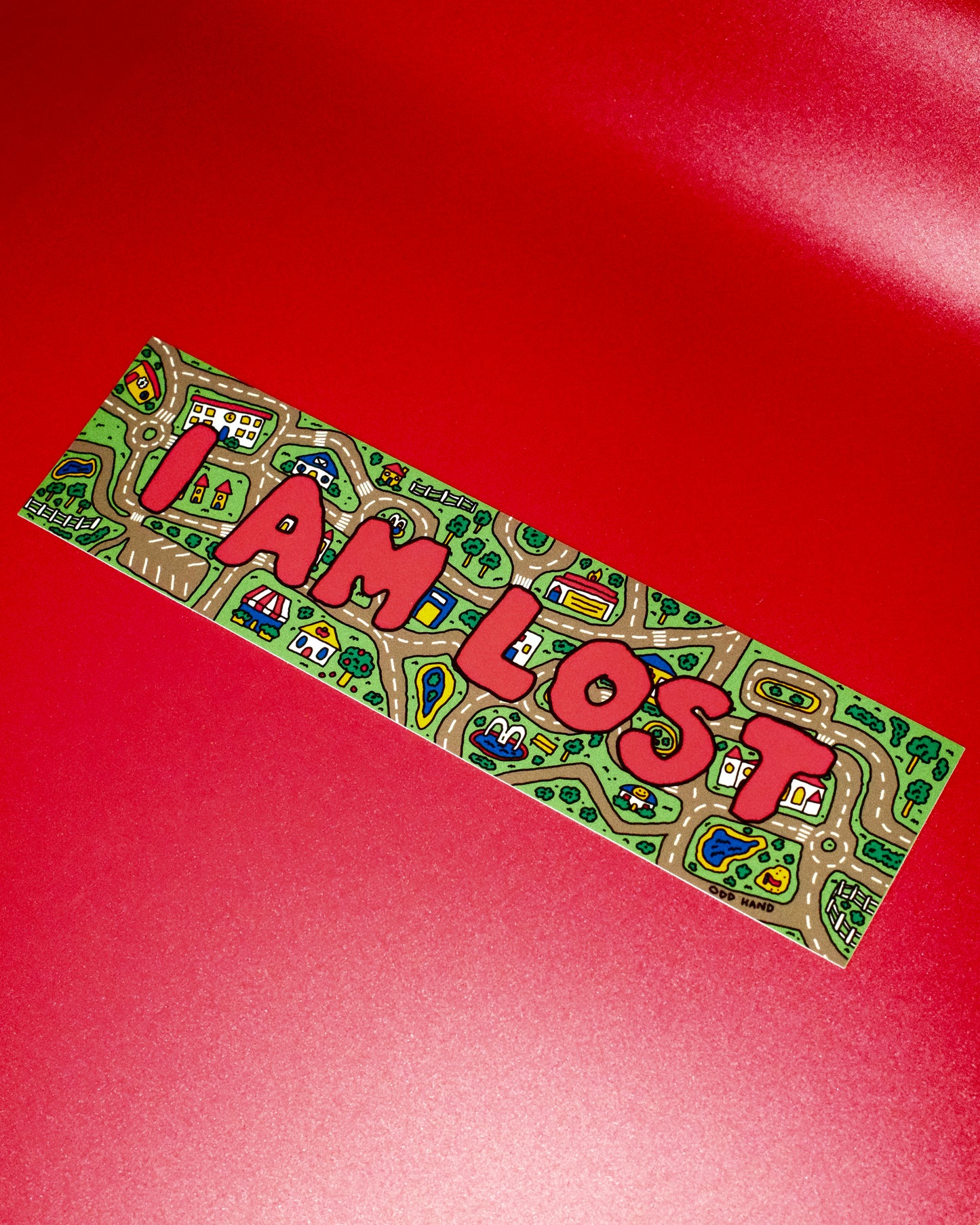 I Am Lost Bumper Sticker