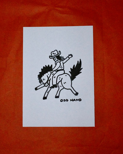 Cowboy 3 - Original Artwork - A6