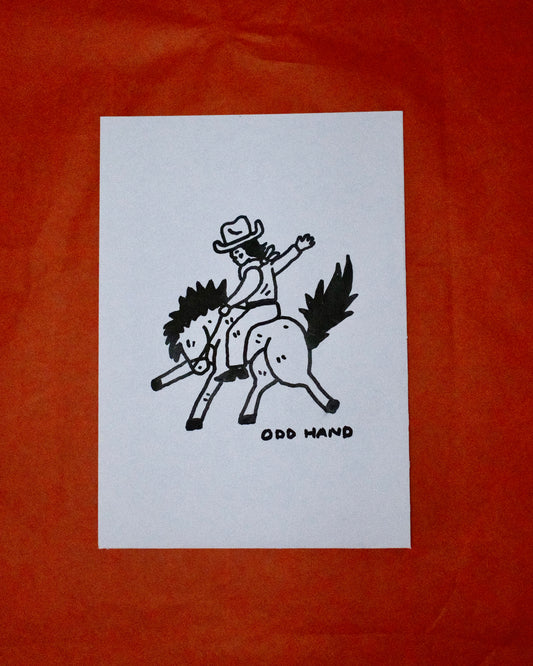 Cowboy 3 - Original Artwork - A6