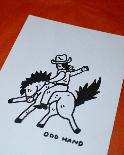 Cowboy 3 - Original Artwork - A6