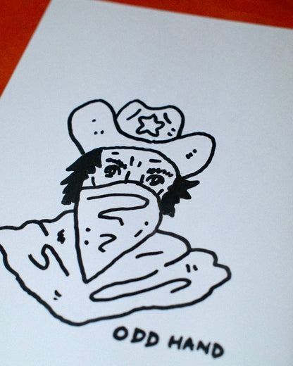 Cowboy 1 - Original Artwork - A6