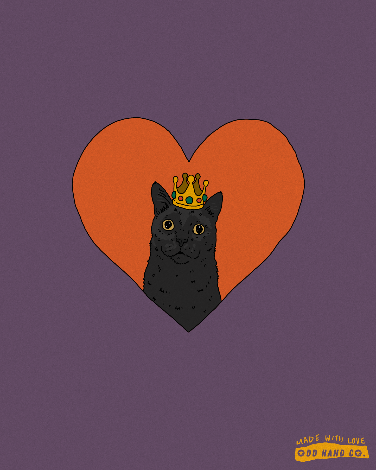Custom Pet-In-A-Heart Portrait