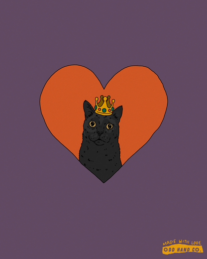 Custom Pet-In-A-Heart Portrait