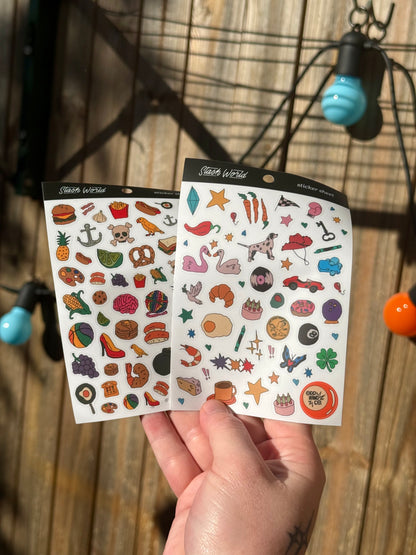 Odd Selection Sticker Sheet