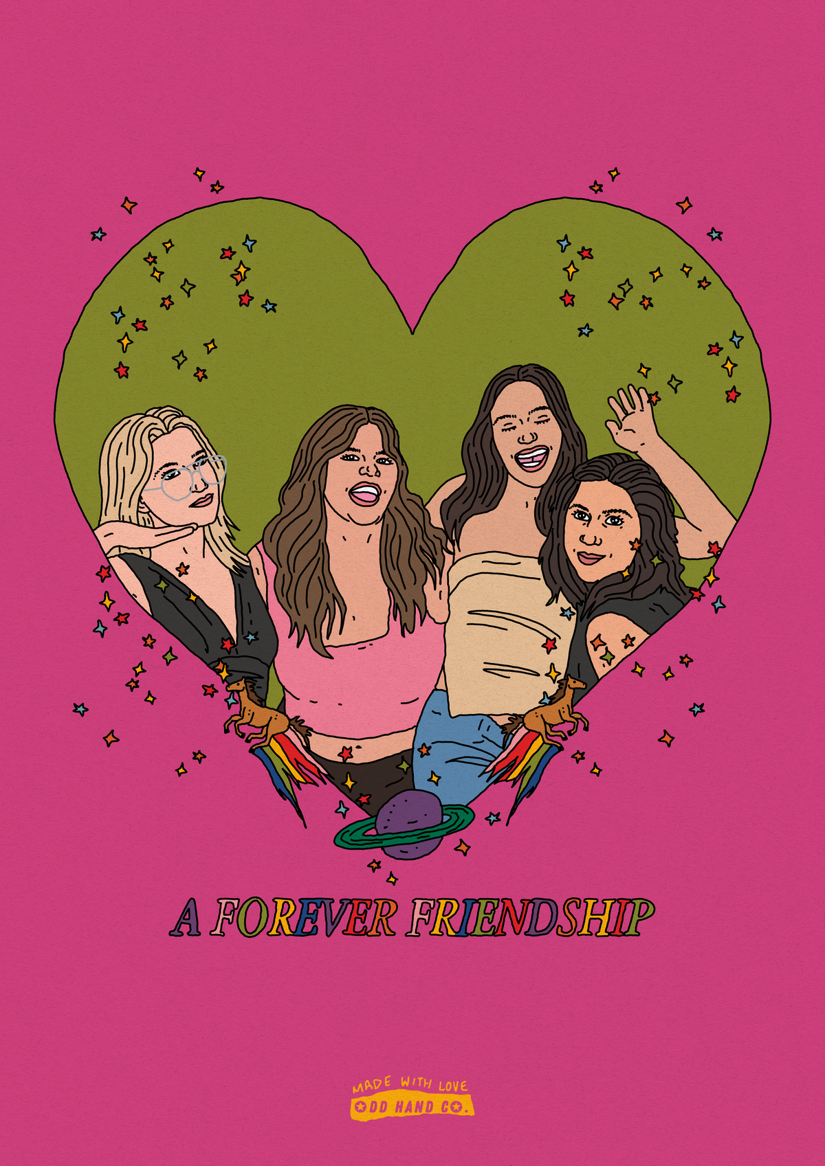 Lovers-in-a-Heart Portrait