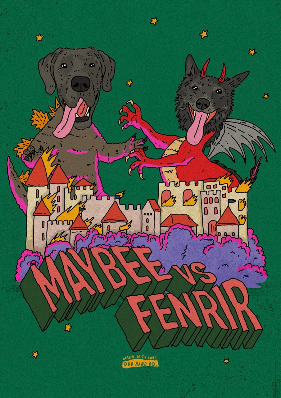 Pet Monster Custom Portrait