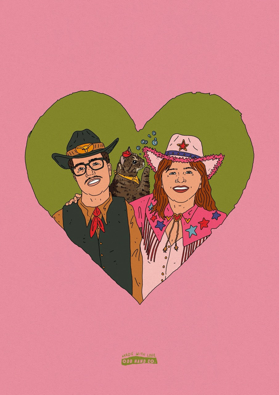 Cowboys-in-a-Heart Portrait