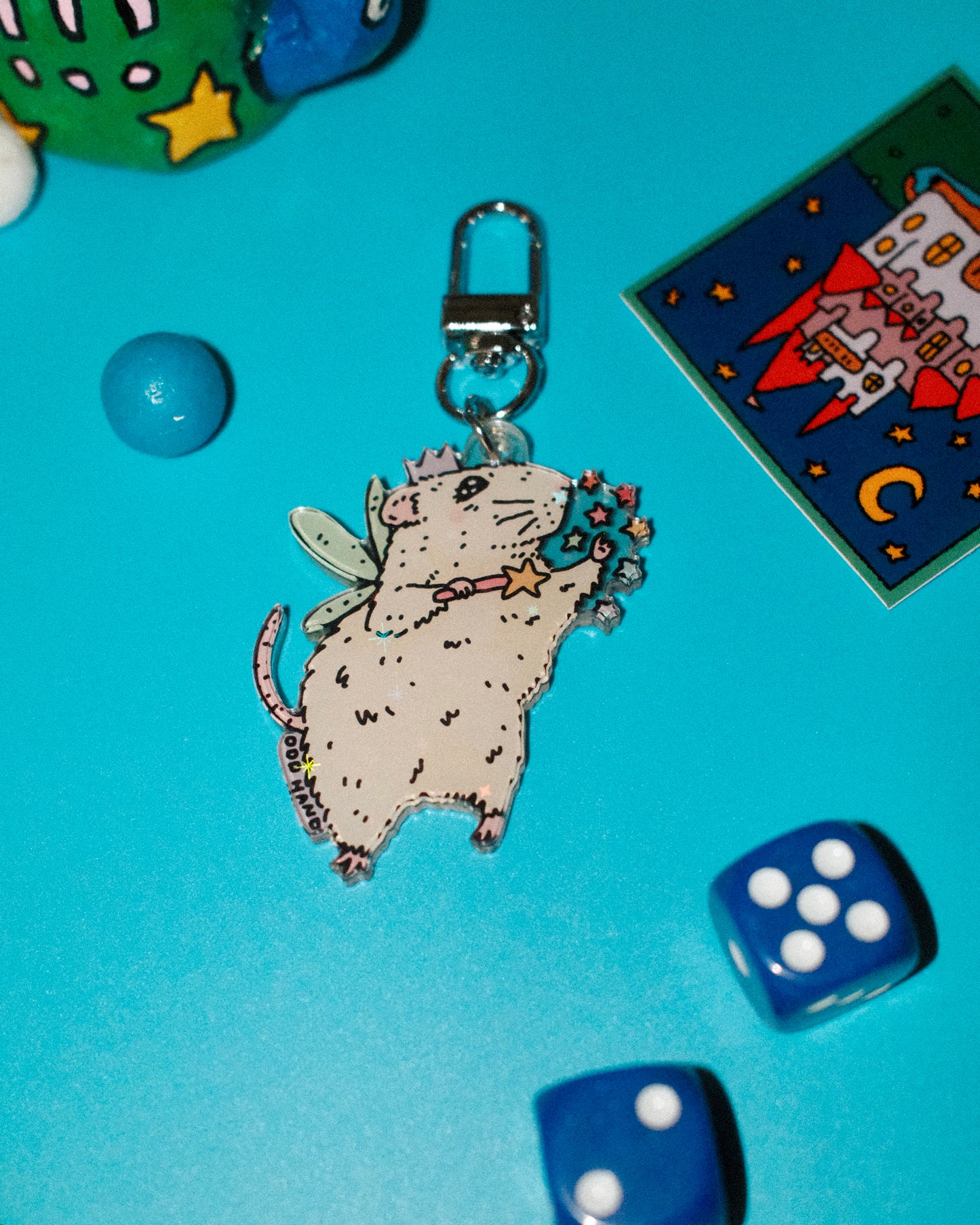 Fairy Mouse Keychain