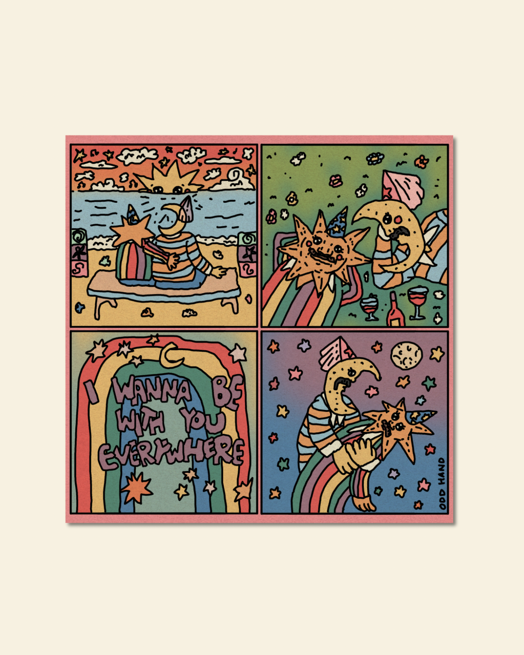 Be With You Everywhere Print