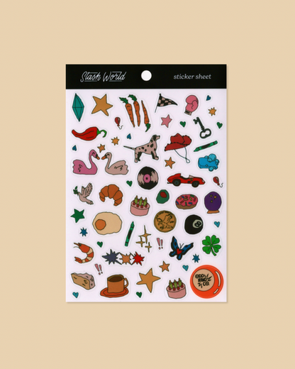Odd Selection Sticker Sheet