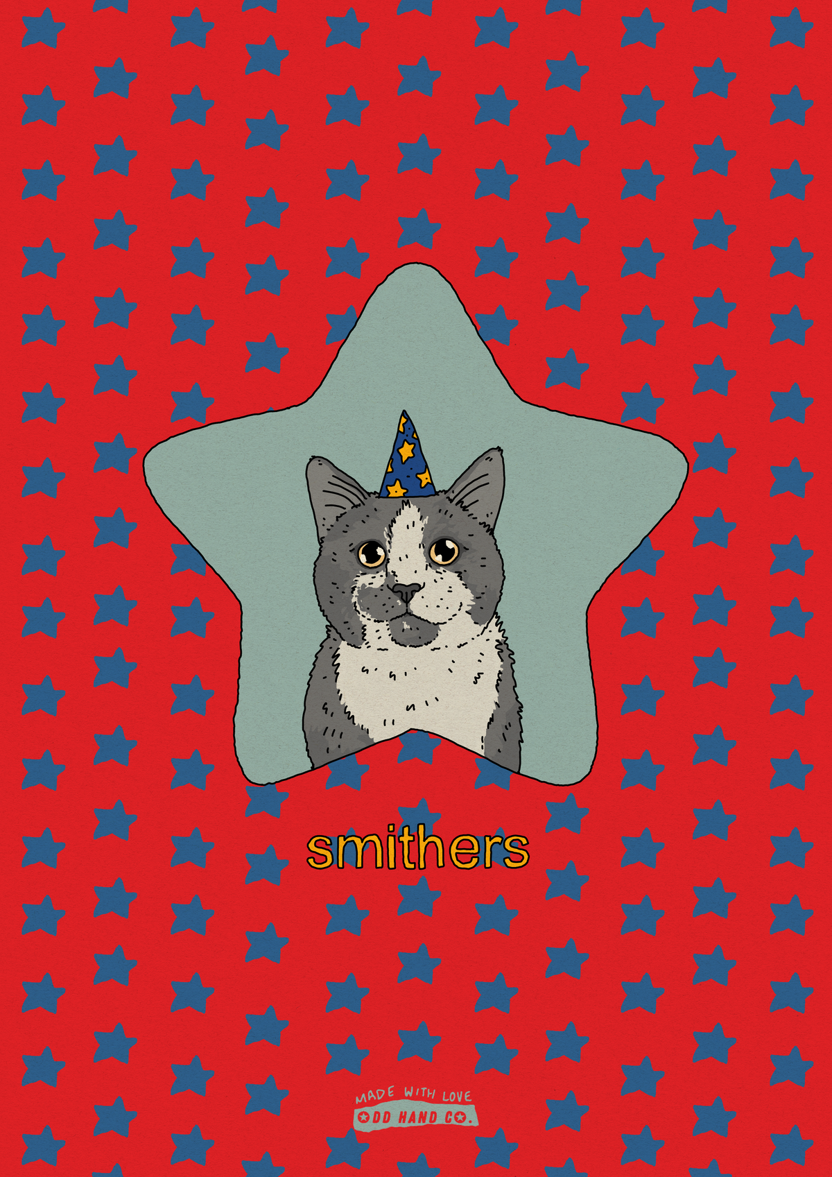 Custom Pet Star Portrait
