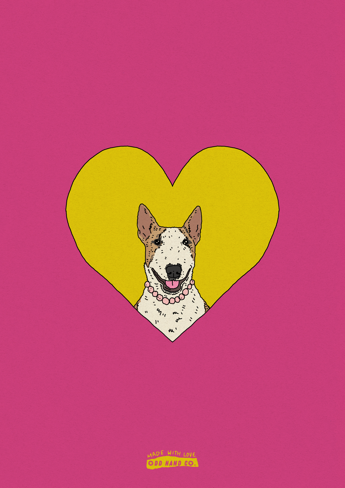 Custom Pet-In-A-Heart Portrait