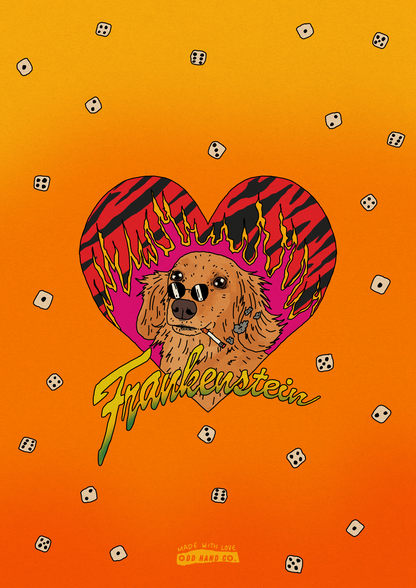 Custom Pet-In-A-Heart Portrait