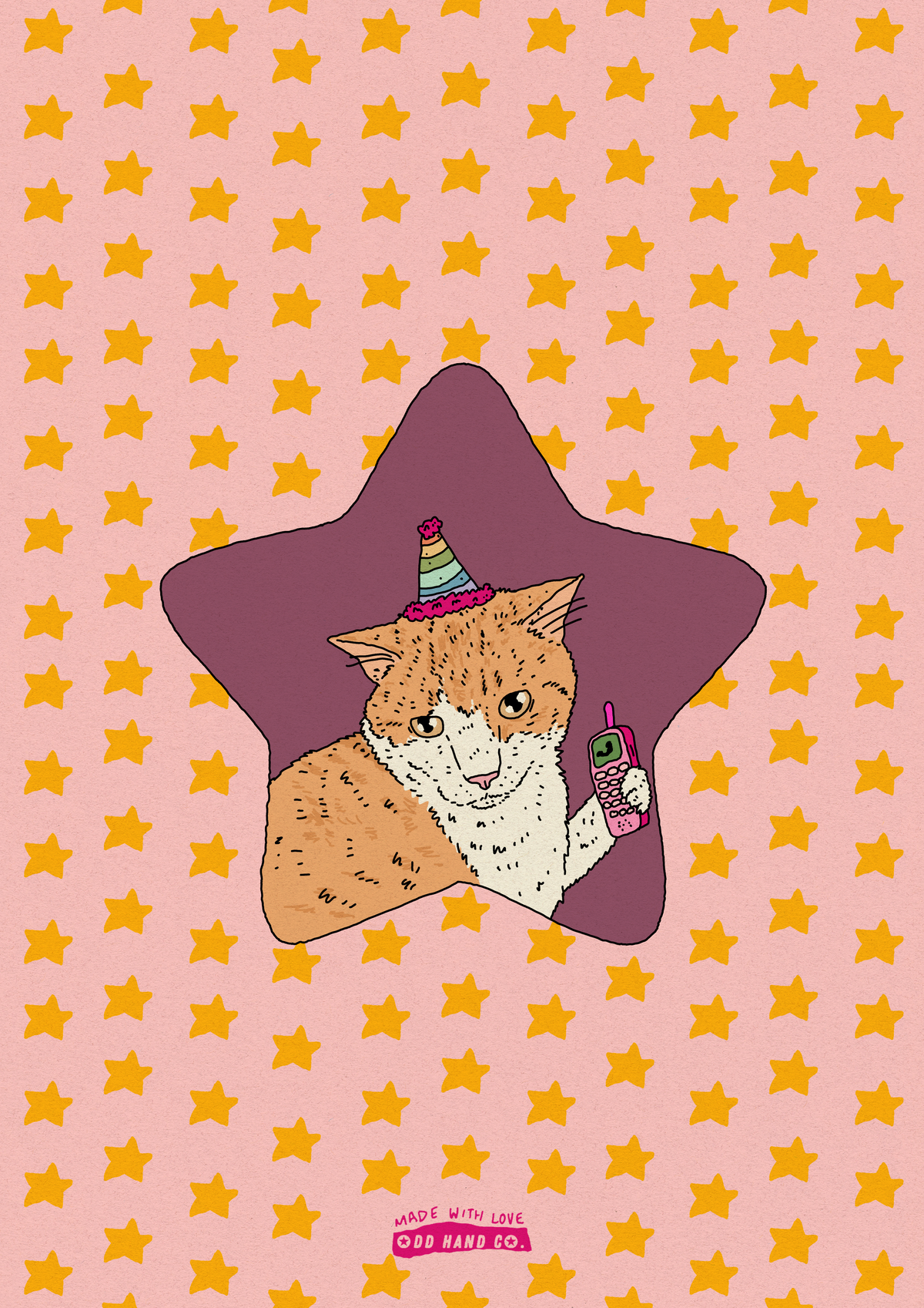 Custom Pet Star Portrait