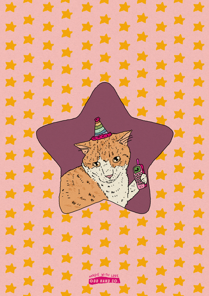 Custom Pet Star Portrait