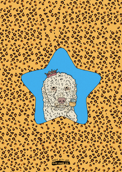 Custom Pet Star Portrait
