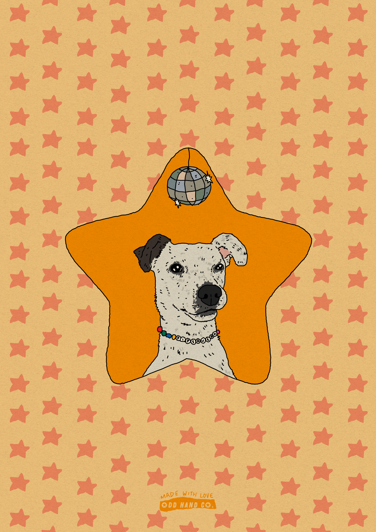 Custom Pet Star Portrait