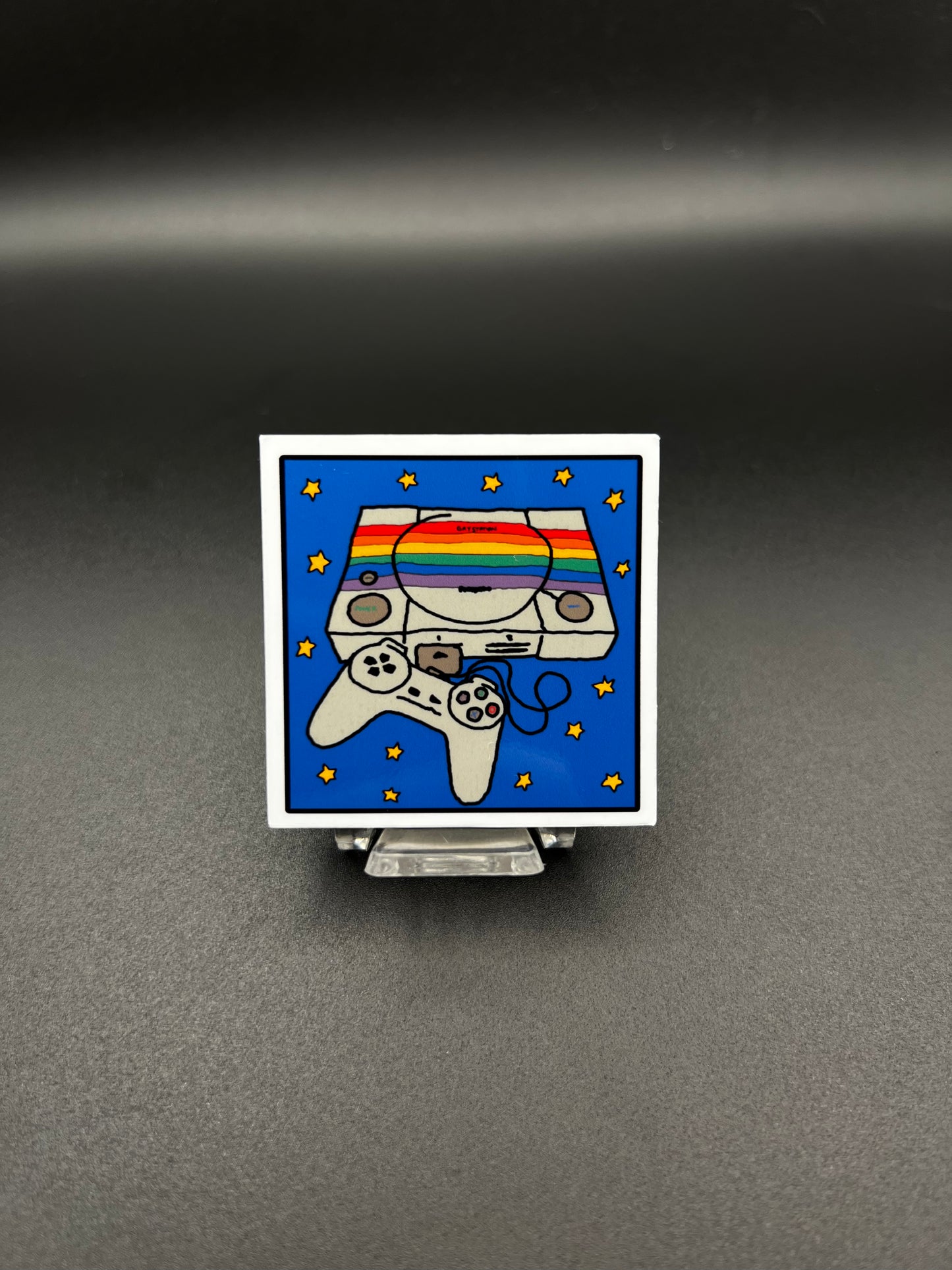 Gay-station Sticker